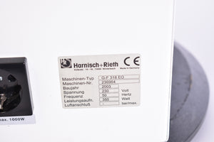 Harnisch+Rieth G-F 318 Zahnkranzschleifer, Modellschleifer