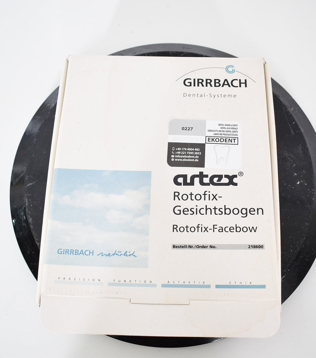 Girrbach Artex Rotofix Gesichtsbogen
