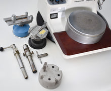 将图片加载到图库查看器，Degussa F1 Fräsgerät, Aufgipsplatte, Frästisch, Modelltisch