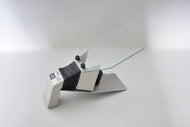 Freuding Absaugtrichter, Absaugmaul mit Gitter, Schutzglas