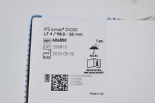 Laden Sie das Bild in den Galerie-Viewer, Ivoclar e.max ZirCad LT4 98,5- 18mm