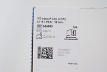 Laden Sie das Bild in den Galerie-Viewer, Ivoclar e.max ZirCad LT4 98,5- 18mm