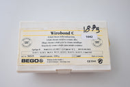 Bego Wirobond Legierung, Kobalt-Chrom Aufbrennlegierung, Kronen & Brücken / 187gr.