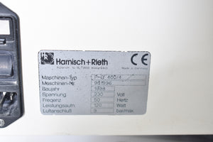 Harnisch+Rieht P-G 400 / 4 Kammer Sandstrahler