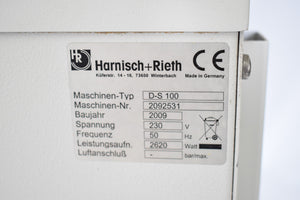 Harnisch+Rieth D-S 100 Dampfstrahlgerät, Dampfgerät