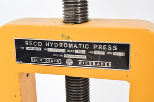 Reco Hydromatic Hydropressgerät, Zahnlabor