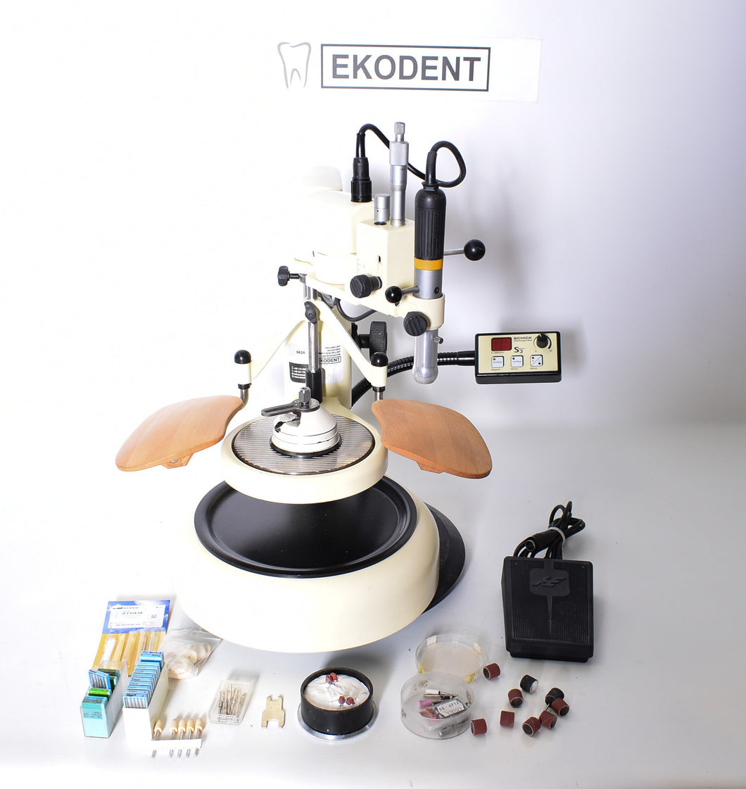 Schick S3 Master Fräsgeräte mit Beleuchtung & Zubehör