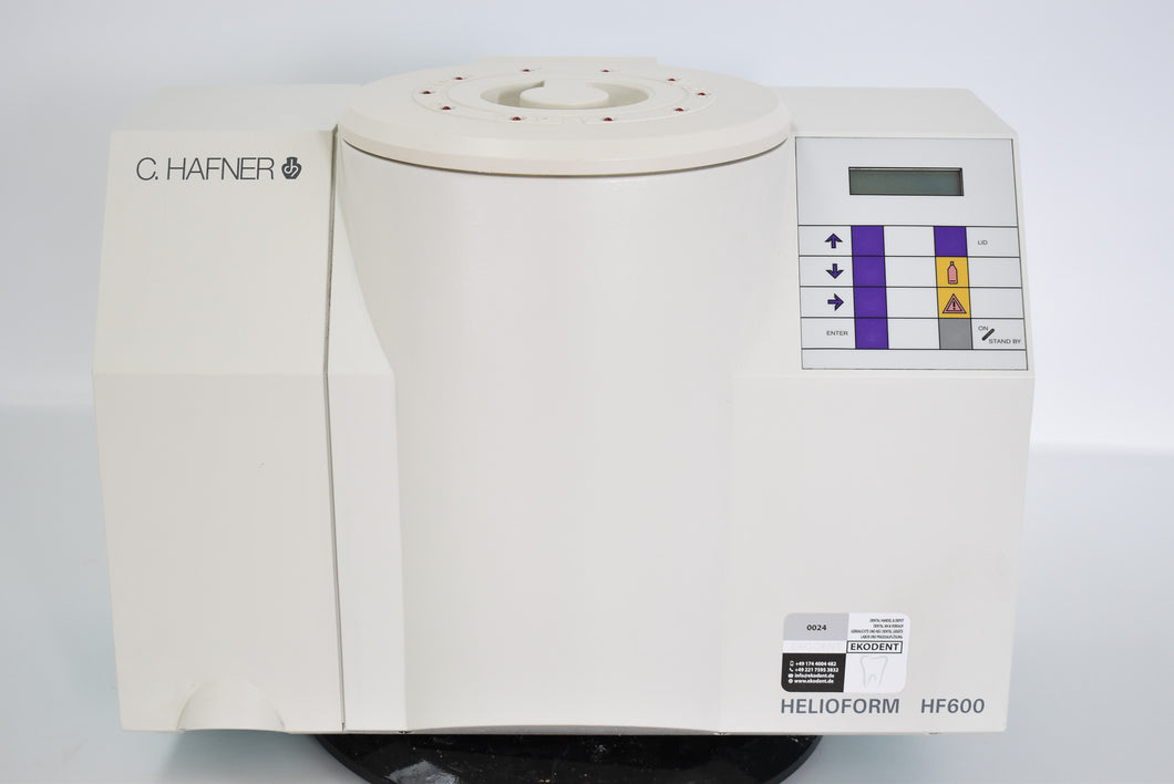 C. Hafner Helioform HF600 Galvanogerät, Zahntechnik,