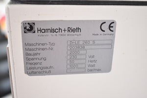 Harnisch+Rieth D-LE 260 S Absaugung