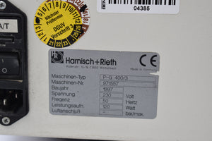 Harnisch+Rieht P-G 400/3 Kammer Sandstrahler, Sandstrahlgerät