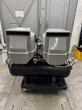 Laden Sie das Bild in den Galerie-Viewer, CATTANI 2-Zylinder-Tandem Kompressor,Ölfrei Trockenluftkompressor