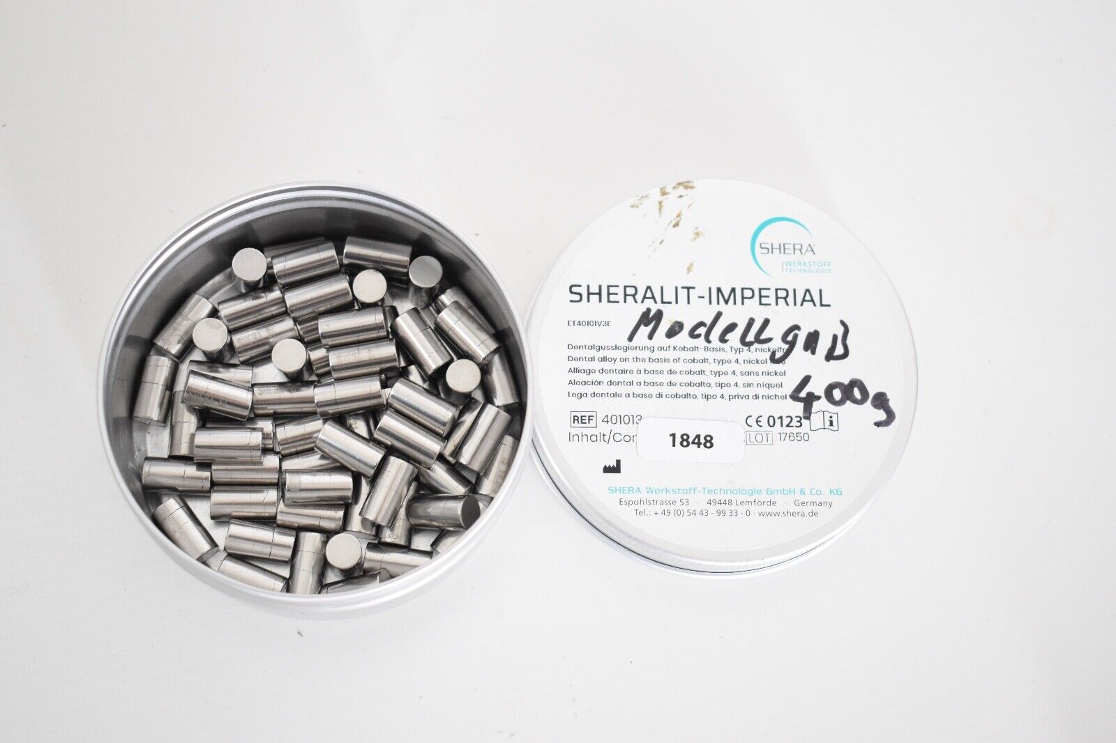 Schera Modellgusslegierung cobaltbasiert | SHERA Imperial 400g – EKODENT