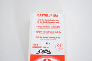 Eukamet Castell mx modellgusstechnik 500g legierung