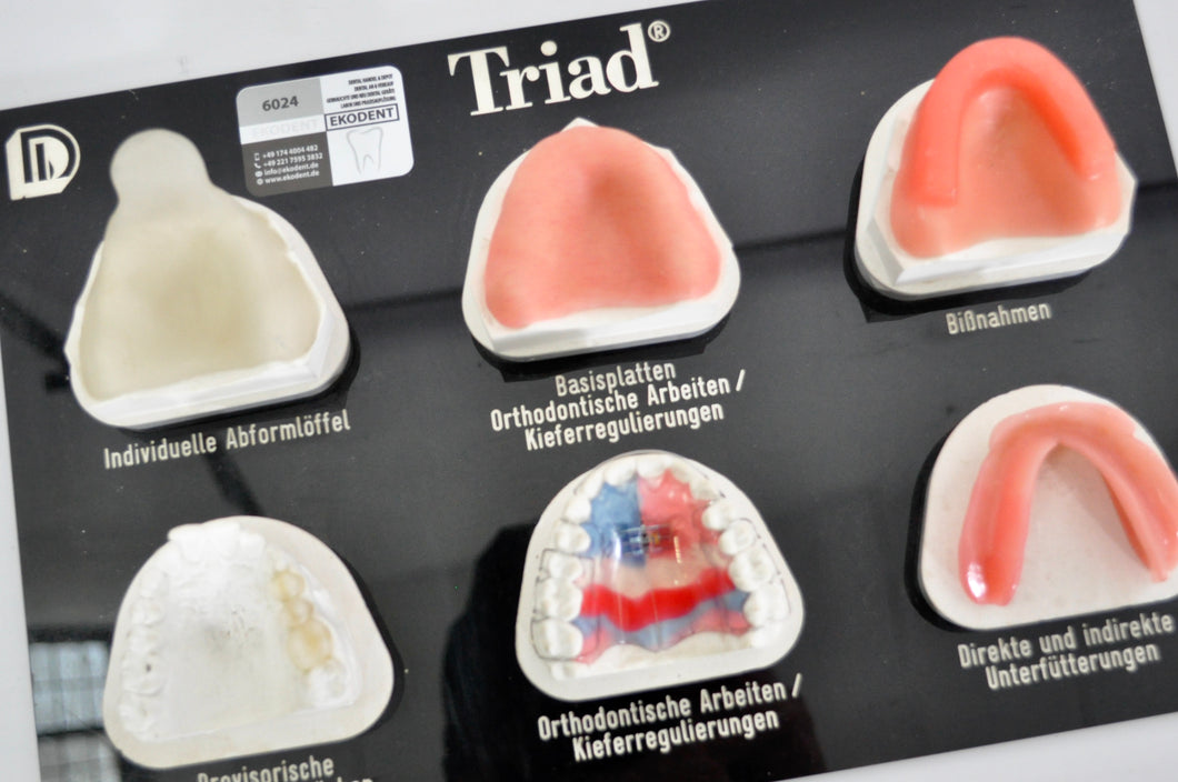 Triad Model Orthodontische Arbeiten, Schaumodell