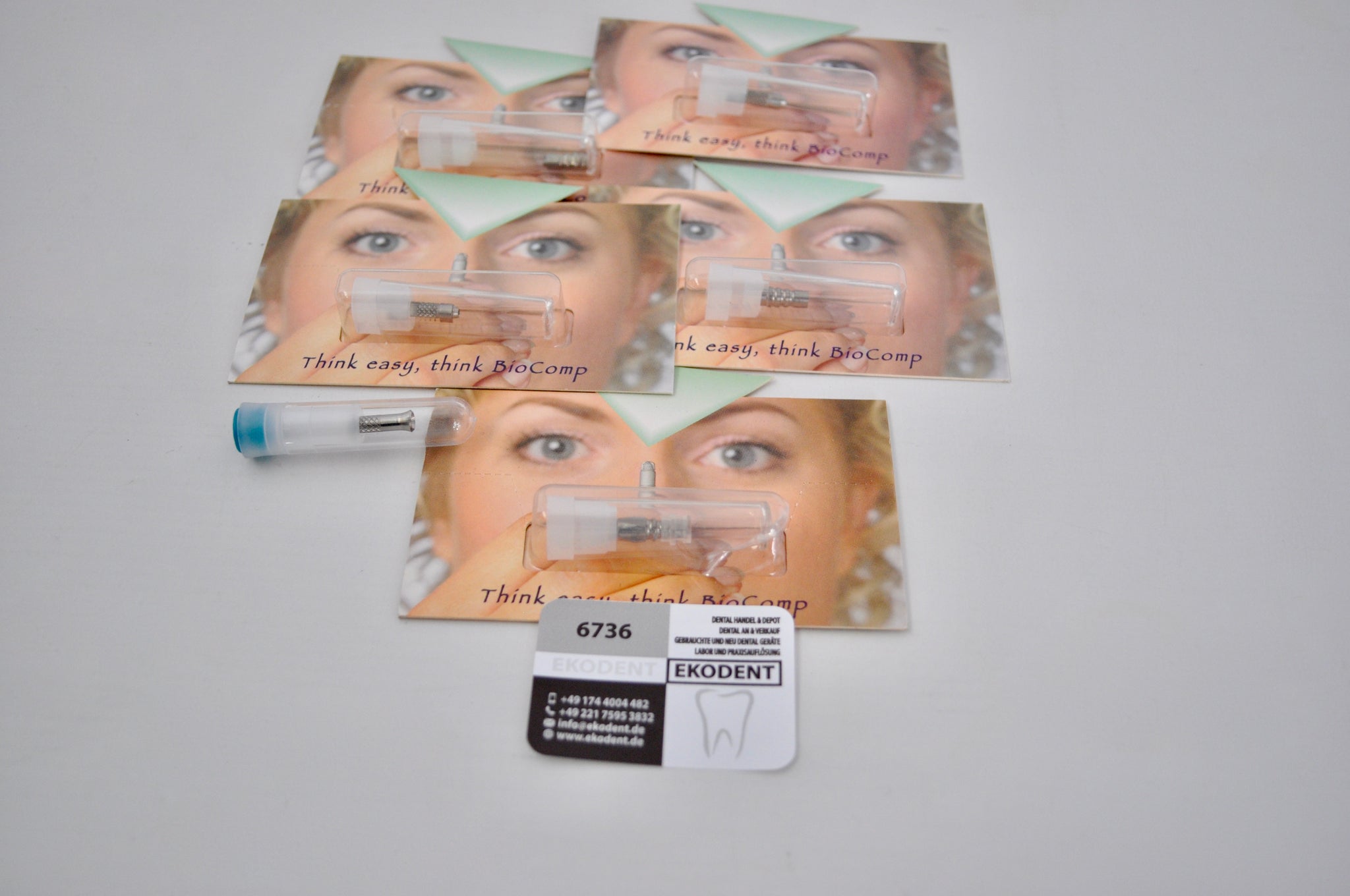BioComp Dentalimplantate Implantatteile | Sehr guter Zustand – EKODENT