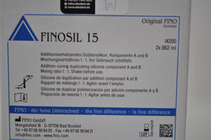 Fino, Finostil 15, Dubliersilikon, Komponente A&B, NEU