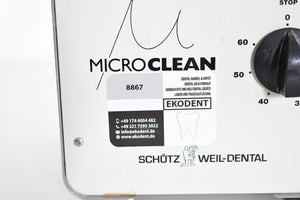 Schütz-Weil Dental Microclean, Reinigungsgerät mit Nadel, Ultraschallgerät