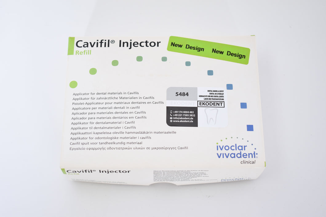 Ivoclar Cavifil Injektor Redesign Applikator, Zahnarzt Instrumenten