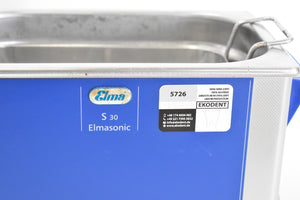 ELMA S 30, Elmasonic Reinigungsgerät, Ultraschallgerät