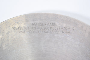 Wassermann HSS-99 voll Diamantscheibe, Gipstrimmer